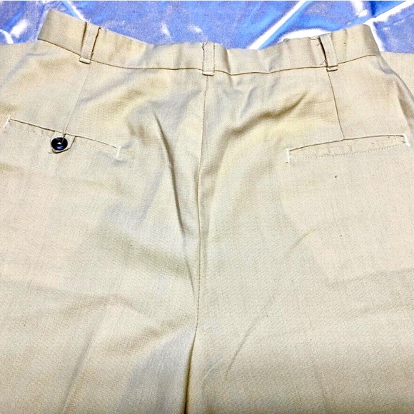 3/$32 VTG 70s GATOR of FLORIDA Khaki Straight Leg Chino Style Dress Pants 28/31 - Picture 8 of 10